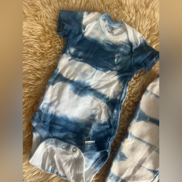 Indigo Dyed Baby Set - Picture 3 of 7